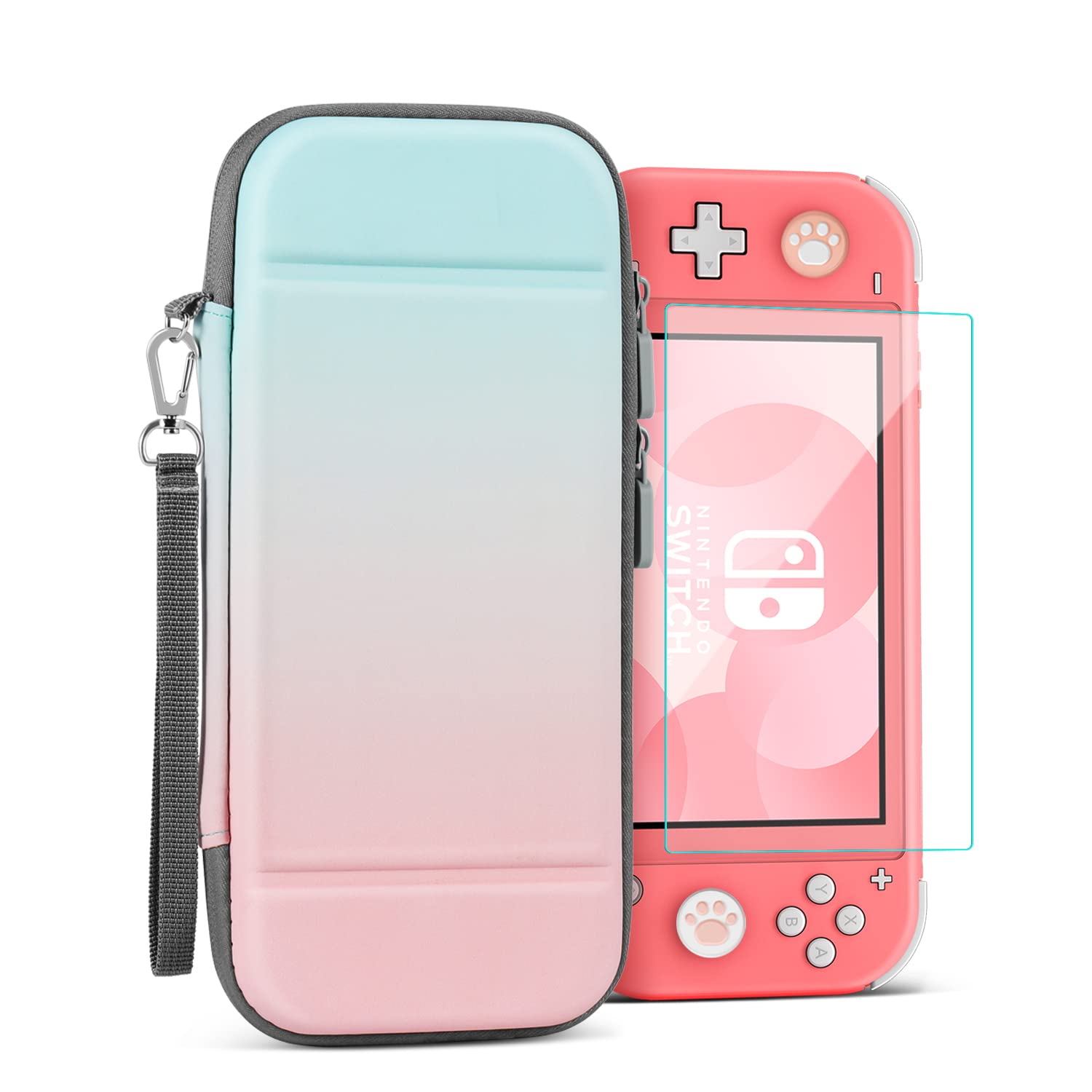 Amazon.com: TNP Carrying Case for Nintendo Switch Lite, Pink